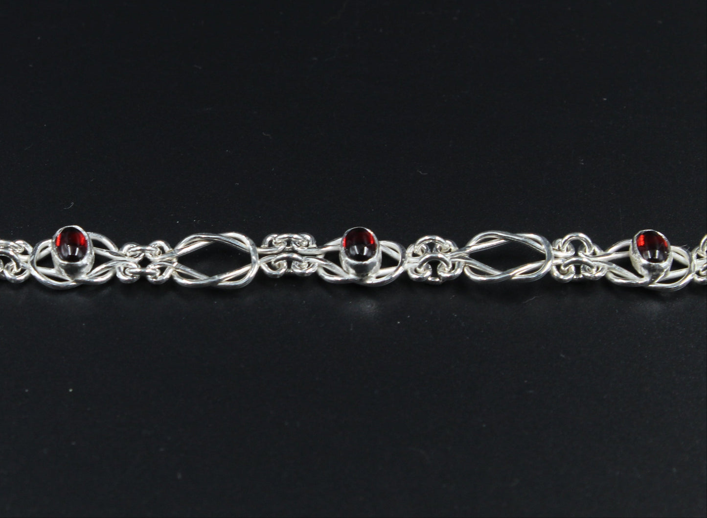 Silver Celtic Chain Bracelet (16.5cm)