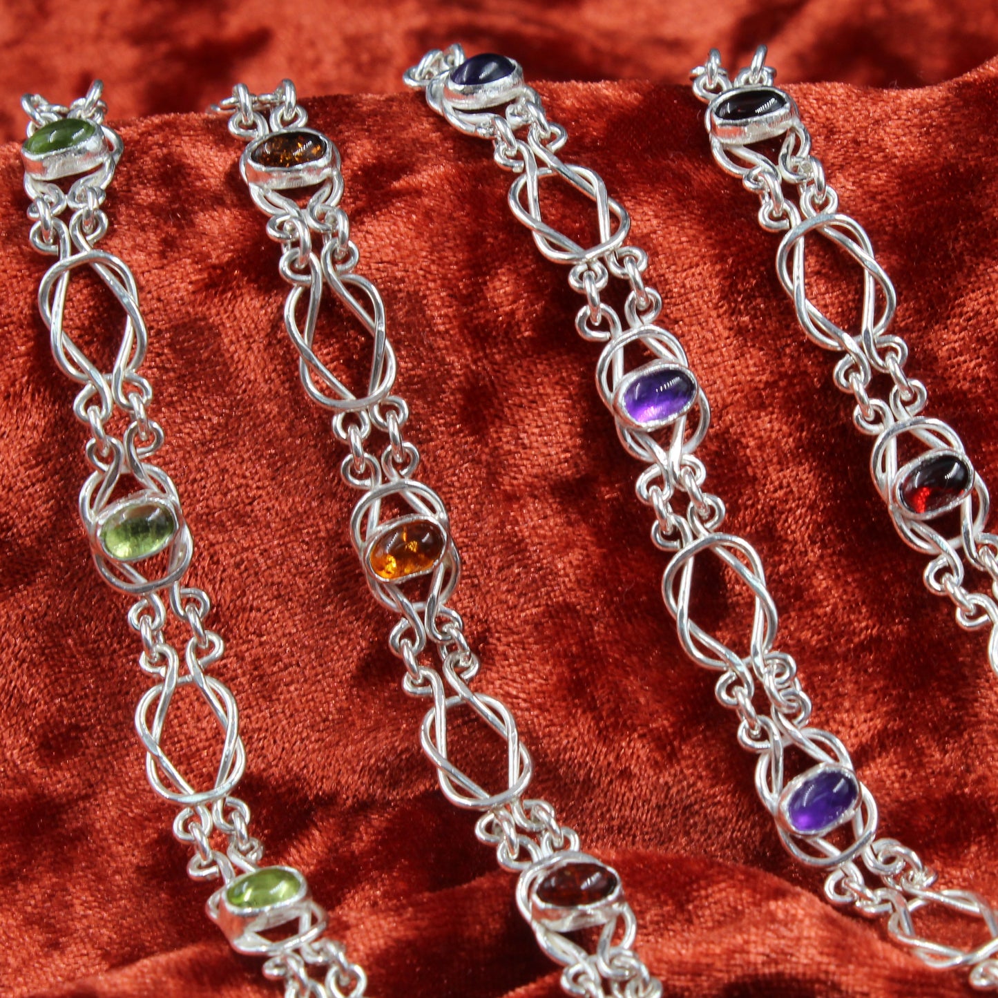 Silver Celtic Chain Bracelet (16.5cm)